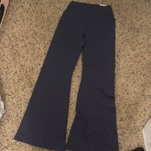 Aerie Blue Wide-Leg Pants